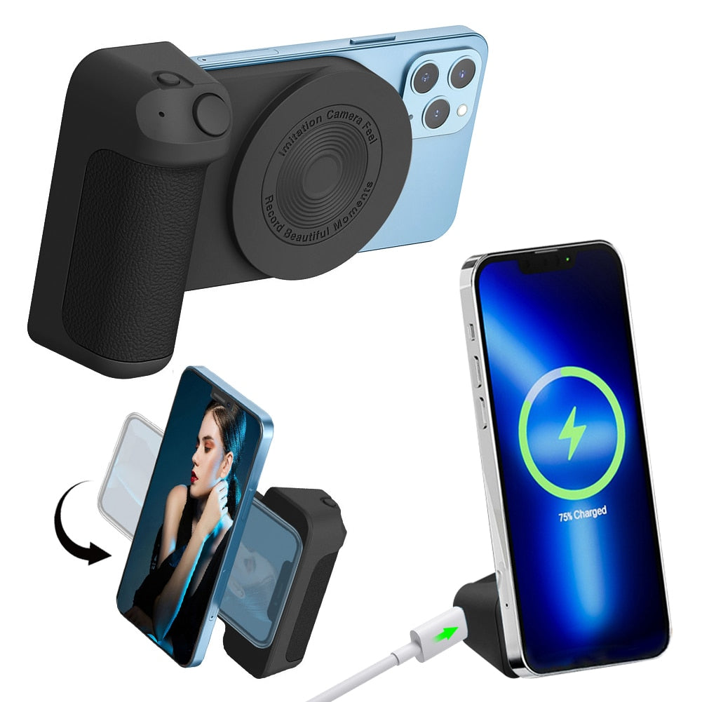 Suporte Câmera Grip Pro Bluetooth 3.0 - Zapelly
